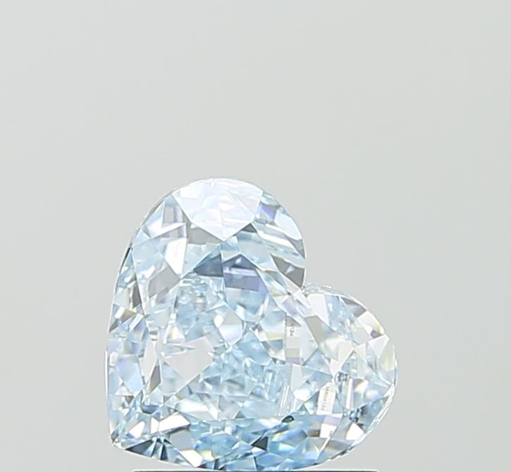 Loose Diamond - HEART 1.51ct Fancy Intense Blue VVS2: Loose Diamond - HEART 1.51ct Fancy Intense Blue VVS2 Source: This is a real non-mined Diamond that has been grown in a lab Shape: HEART Carats: 1.51 Color: Fancy Intense Blue Certification: IGI Video: