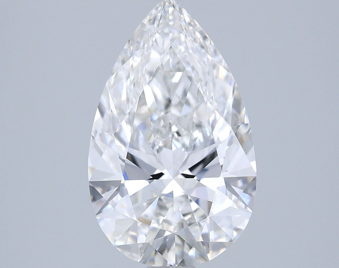 Loose Diamond - PEAR 2.09ct F VVS2: Loose Diamond - PEAR 2.09ct F VVS2 Source: This is a real non-mined Diamond that has been grown in a lab Shape: PEAR Carats: 2.09 Color: F Clarity: VVS2 Certification: GIA Video: