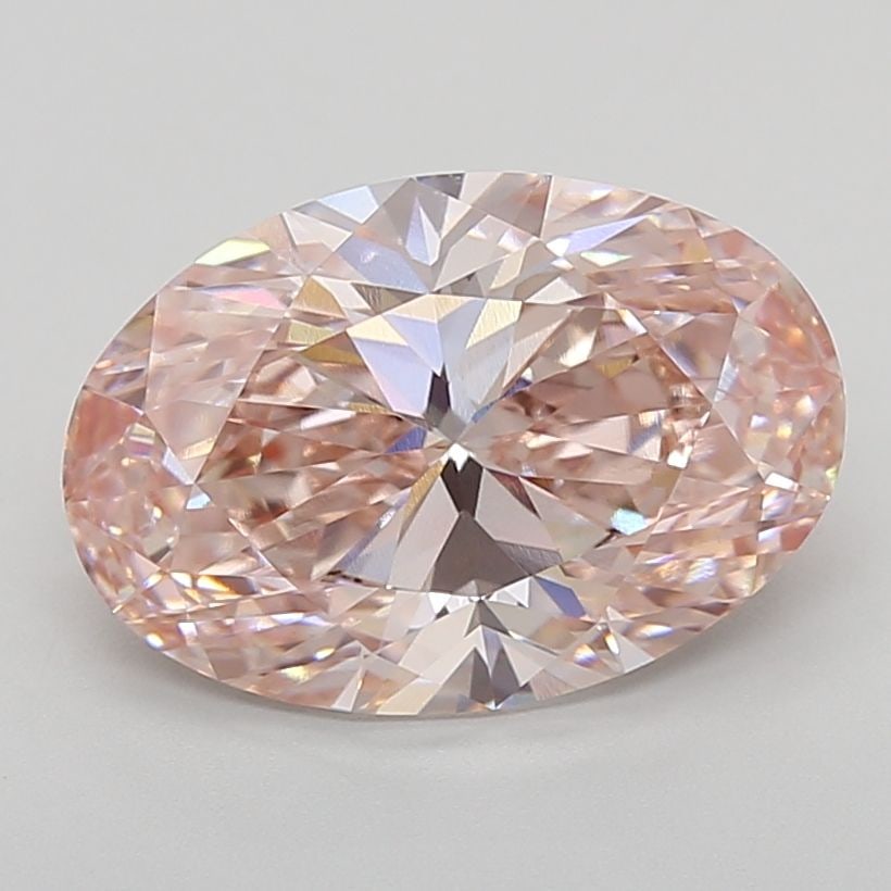 Loose Diamond - OVAL 4.64ct Fancy Intense Pink VVS2: Loose Diamond - OVAL 4.64ct Fancy Intense Pink VVS2 Source: This is a real non-mined Diamond that has been grown in a lab Shape: OVAL Carats: 4.64 Color: Fancy Intense Pink Certification: IGI Video: