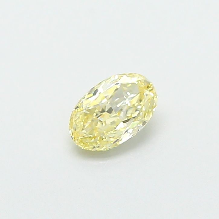 Loose Diamond - OVAL 0.33ct Fancy Light Yellow VVS1: Loose Diamond - OVAL 0.33ct Fancy Light Yellow VVS1 Source: This is a real non-mined Diamond that has been grown in a lab Shape: OVAL Carats: 0.33 Color: Fancy Light Yellow Certification: IGI Video: