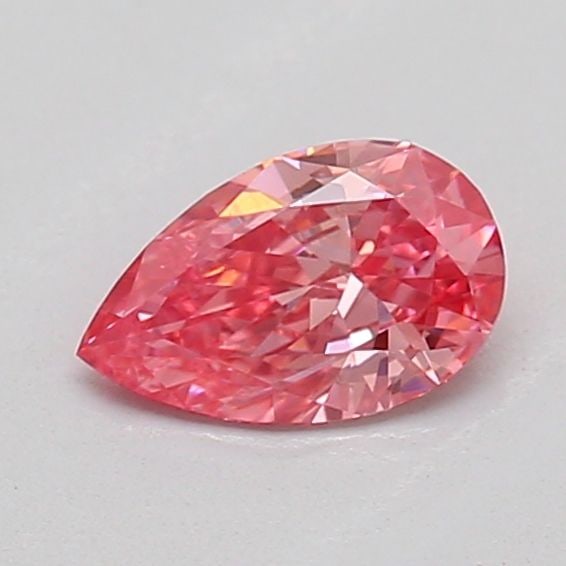 Loose Diamond - PEAR 0.29ct Fancy Vivid Pink VS1: Loose Diamond - PEAR 0.29ct Fancy Vivid Pink VS1 Source: This is a real non-mined Diamond that has been grown in a lab Shape: PEAR Carats: 0.29 Color: Fancy Vivid Pink Certification: IGI The Diamond D