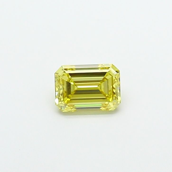 Loose Diamond - EMERALD 1.0ct Fancy Intense Yellow VS1: Loose Diamond - EMERALD 1.0ct Fancy Intense Yellow VS1 Source: This is a real non-mined Diamond that has been grown in a lab Shape: EMERALD Carats: 1.0 Color: Fancy Intense Yellow Certification: IGI V