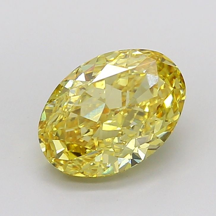 Loose Diamond - OVAL 3.02ct Fancy Intense Yellow VS1: Loose Diamond - OVAL 3.02ct Fancy Intense Yellow VS1 Source: This is a real non-mined Diamond that has been grown in a lab Shape: OVAL Carats: 3.02 Color: Fancy Intense Yellow Certification: IGI Video