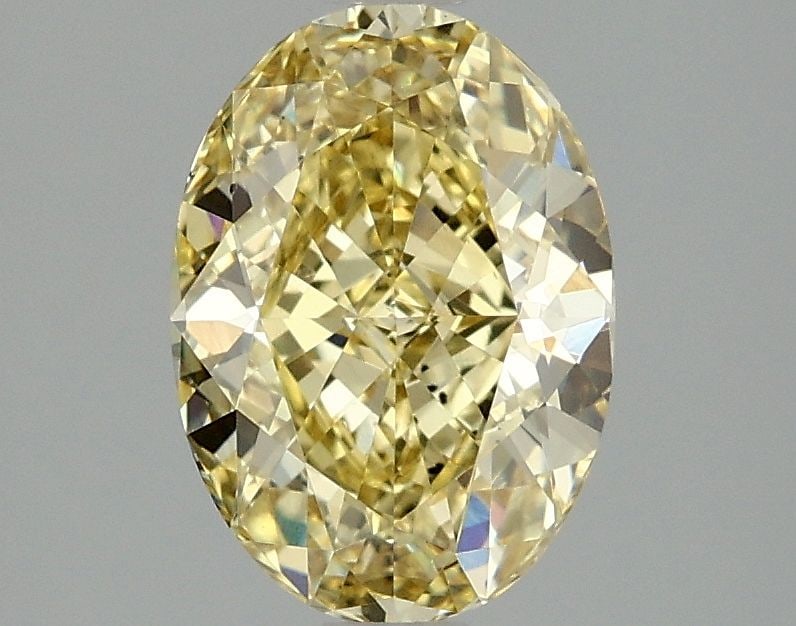 Loose Diamond - OVAL 2.02ct Fancy Intense Yellow VS2: Loose Diamond - OVAL 2.02ct Fancy Intense Yellow VS2 Source: This is a real non-mined Diamond that has been grown in a lab Shape: OVAL Carats: 2.02 Color: Fancy Intense Yellow Certification: IGI Video