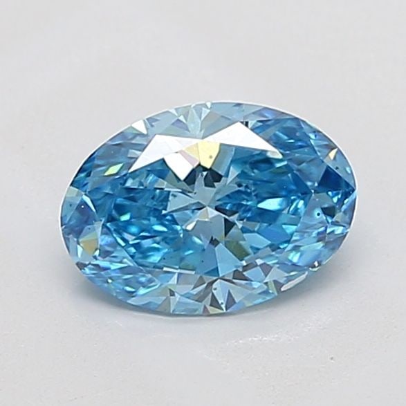 Loose Diamond - OVAL 1.04ct Fancy Vivid Blue VS2: Loose Diamond - OVAL 1.04ct Fancy Vivid Blue VS2 Source: This is a real non-mined Diamond that has been grown in a lab Shape: OVAL Carats: 1.04 Color: Fancy Vivid Blue Certification: IGI Video: