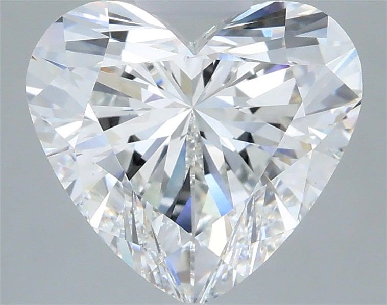 Loose Diamond - HEART 3.4ct F VVS2: Loose Diamond - HEART 3.4ct F VVS2 Source: This is a real non-mined Diamond that has been grown in a lab Shape: HEART Carats: 3.4 Color: F Clarity: VVS2 Certification: IGI Video: