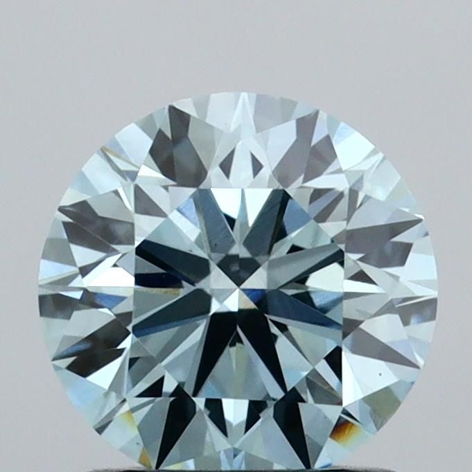 Ideal Loose Diamond - ROUND 1.07ct Fancy Vivid Blue VS1: Ideal Loose Diamond - ROUND 1.07ct Fancy Vivid Blue VS1 Source: This is a real non-mined Diamond that has been grown in a lab Shape: ROUND Carats: 1.07 Color: Fancy Vivid Blue Certification: IGI Video