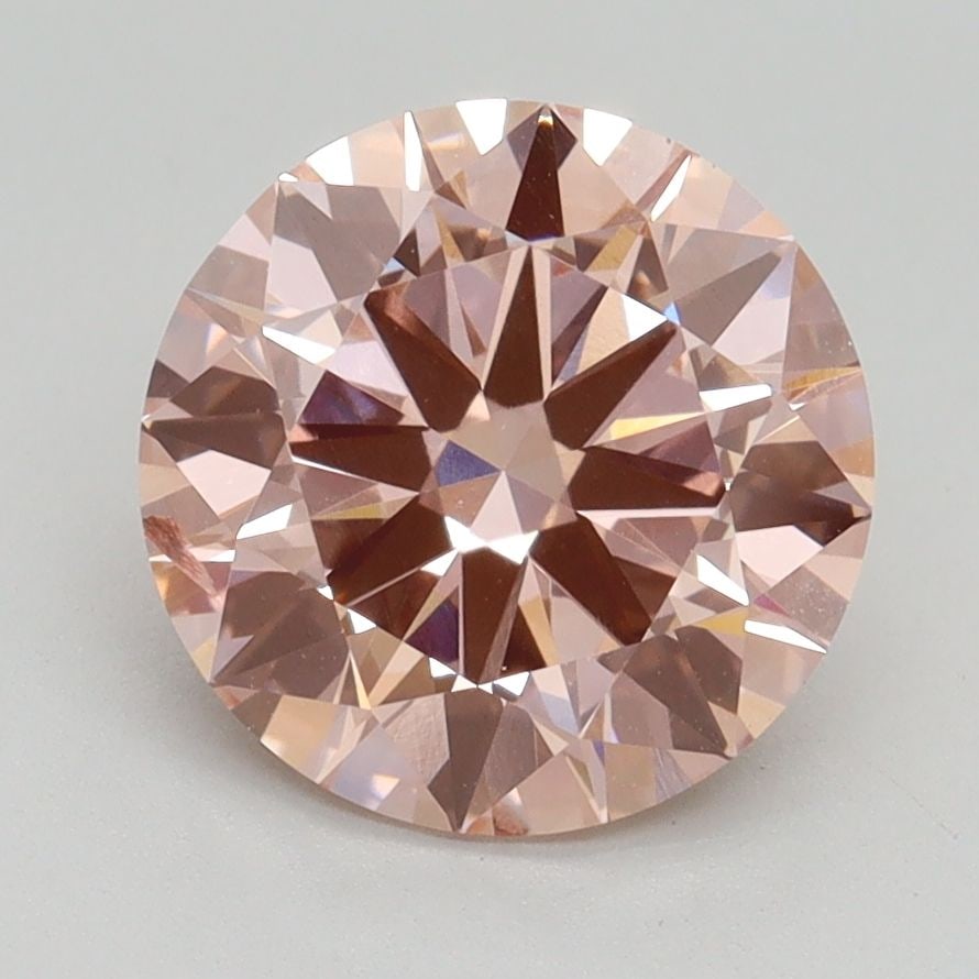 Loose Diamond - ROUND 2.6ct Fancy Intense Pink SI1: Loose Diamond - ROUND 2.6ct Fancy Intense Pink SI1 Source: This is a real non-mined Diamond that has been grown in a lab Shape: ROUND Carats: 2.6 Color: Fancy Intense Pink Certification: IGI Video: