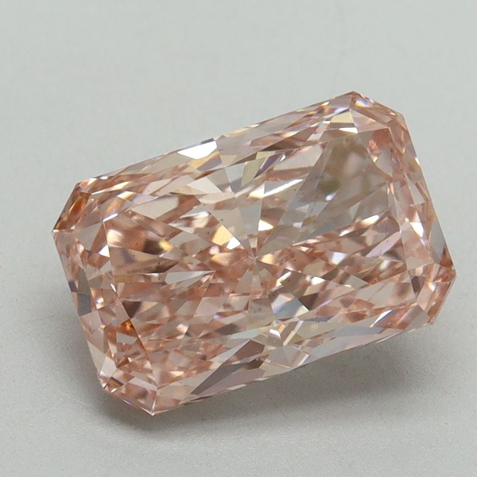 Loose Diamond - RADIANT 3.02ct Fancy Vivid Pink VS2: Loose Diamond - RADIANT 3.02ct Fancy Vivid Pink VS2 Source: This is a real non-mined Diamond that has been grown in a lab Shape: RADIANT Carats: 3.02 Color: Fancy Vivid Pink Certification: IGI Video:
