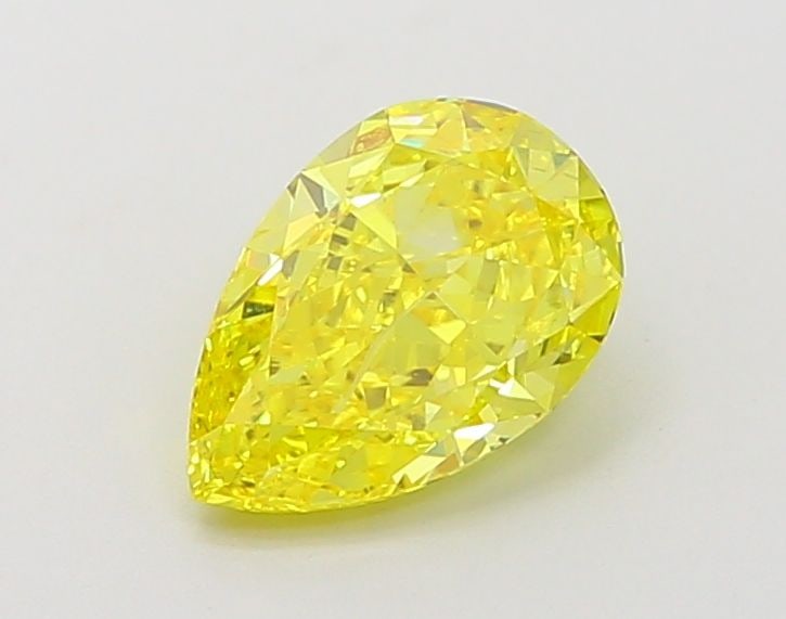 Loose Diamond - PEAR 1.5ct Fancy Vivid Yellow VVS2: Loose Diamond - PEAR 1.5ct Fancy Vivid Yellow VVS2 Source: This is a real non-mined Diamond that has been grown in a lab Shape: PEAR Carats: 1.5 Color: Fancy Vivid Yellow Certification: IGI Video: