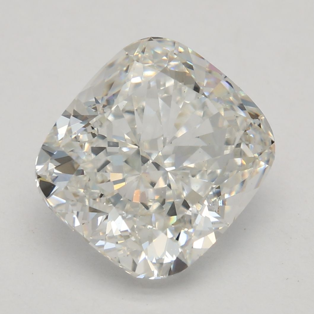 Loose Diamond - CUSHION MODIFIED 3.51ct G VS1: Loose Diamond - CUSHION MODIFIED 3.51ct G VS1 Source: This is a real non-mined Diamond that has been grown in a lab Shape: CUSHION MODIFIED Carats: 3.51 Color: G Clarity: VS1 Certification: IGI Video: