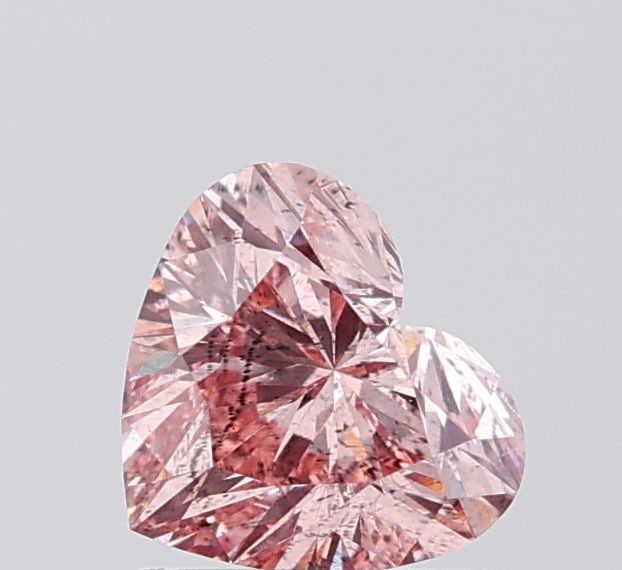 Loose Diamond - HEART 1.07ct Fancy Intense Pink I1: Loose Diamond - HEART 1.07ct Fancy Intense Pink I1 Source: This is a real non-mined Diamond that has been grown in a lab Shape: HEART Carats: 1.07 Color: Fancy Intense Pink Certification: IGI Video: