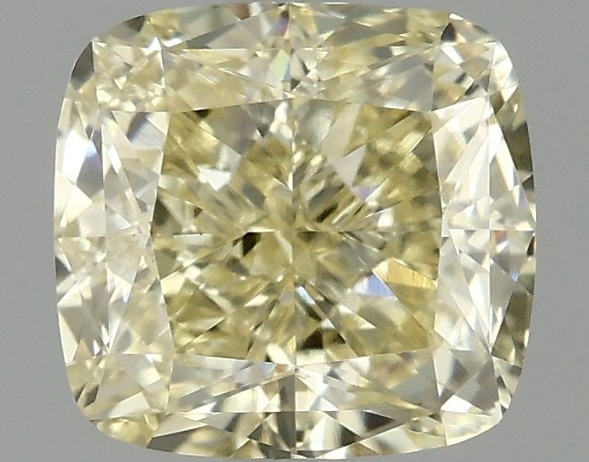 Loose Diamond - CUSHION MODIFIED 1.31ct Fancy Intense Yellow VS1: Loose Diamond - CUSHION MODIFIED 1.31ct Fancy Intense Yellow VS1 Source: This is a real non-mined Diamond that has been grown in a lab Shape: CUSHION MODIFIED Carats: 1.31 Color: Fancy Intense Yellow 