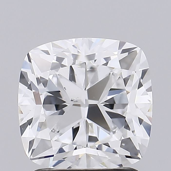 Loose Diamond - CUSHION BRILLIANT 2.01ct D SI1: Loose Diamond - CUSHION BRILLIANT 2.01ct D SI1 Source: This is a real non-mined Diamond that has been grown in a lab Shape: CUSHION BRILLIANT Carats: 2.01 Color: D Clarity: SI1 Certification: GIA Vide