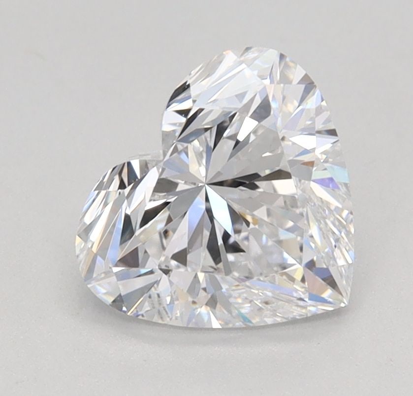 Loose Diamond - HEART 1.17ct D VVS2: Loose Diamond - HEART 1.17ct D VVS2 Source: This is a real non-mined Diamond that has been grown in a lab Shape: HEART Carats: 1.17 Color: D Clarity: VVS2 Certification: IGI Video: