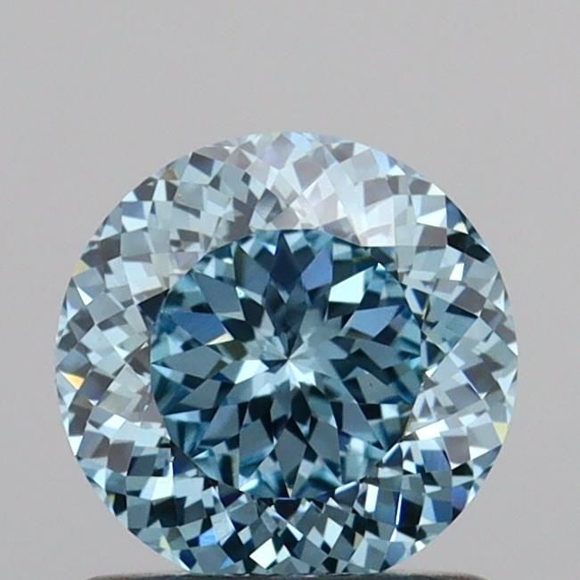 Loose Diamond - ROUND 1.03ct Fancy Intense Blue VS1: Loose Diamond - ROUND 1.03ct Fancy Intense Blue VS1 Source: This is a real non-mined Diamond that has been grown in a lab Shape: ROUND Carats: 1.03 Color: Fancy Intense Blue Certification: IGI Video: