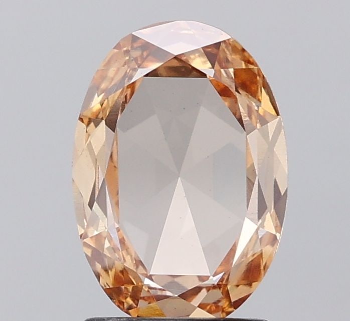 Loose Diamond - OVAL 1.43ct Fancy Light Brownish Yellow VS1: Loose Diamond - OVAL 1.43ct Fancy Light Brownish Yellow VS1 Source: This is a real non-mined Diamond that has been grown in a lab Shape: OVAL Carats: 1.43 Color: Fancy Light Brownish Yellow Certificat