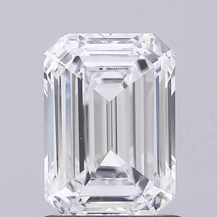 Loose Diamond - EMERALD 1.06ct D VVS1: Loose Diamond - EMERALD 1.06ct D VVS1 Source: This is a real non-mined Diamond that has been grown in a lab Shape: EMERALD Carats: 1.06 Color: D Clarity: VVS1 Certification: IGI Video:
