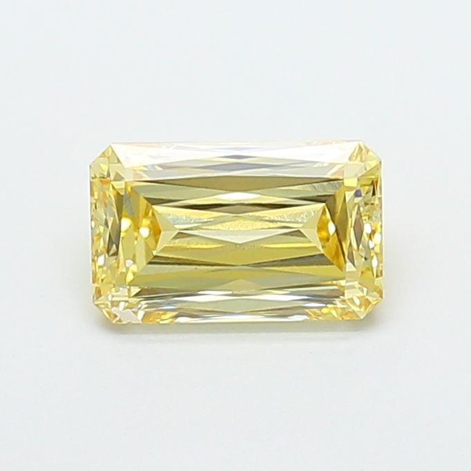 Loose Diamond - RADIANT 1.54ct Fancy Yellow VS1: Loose Diamond - RADIANT 1.54ct Fancy Yellow VS1 Source: This is a real non-mined Diamond that has been grown in a lab Shape: RADIANT Carats: 1.54 Color: Fancy Yellow Certification: IGI Video: