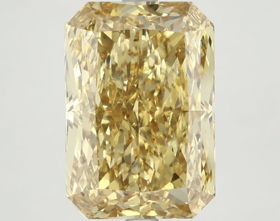 Loose Diamond - RADIANT 5.49ct Fancy Vivid Yellow VS1: Loose Diamond - RADIANT 5.49ct Fancy Vivid Yellow VS1 Source: This is a real non-mined Diamond that has been grown in a lab Shape: RADIANT Carats: 5.49 Color: Fancy Vivid Yellow Certification: IGI Vid
