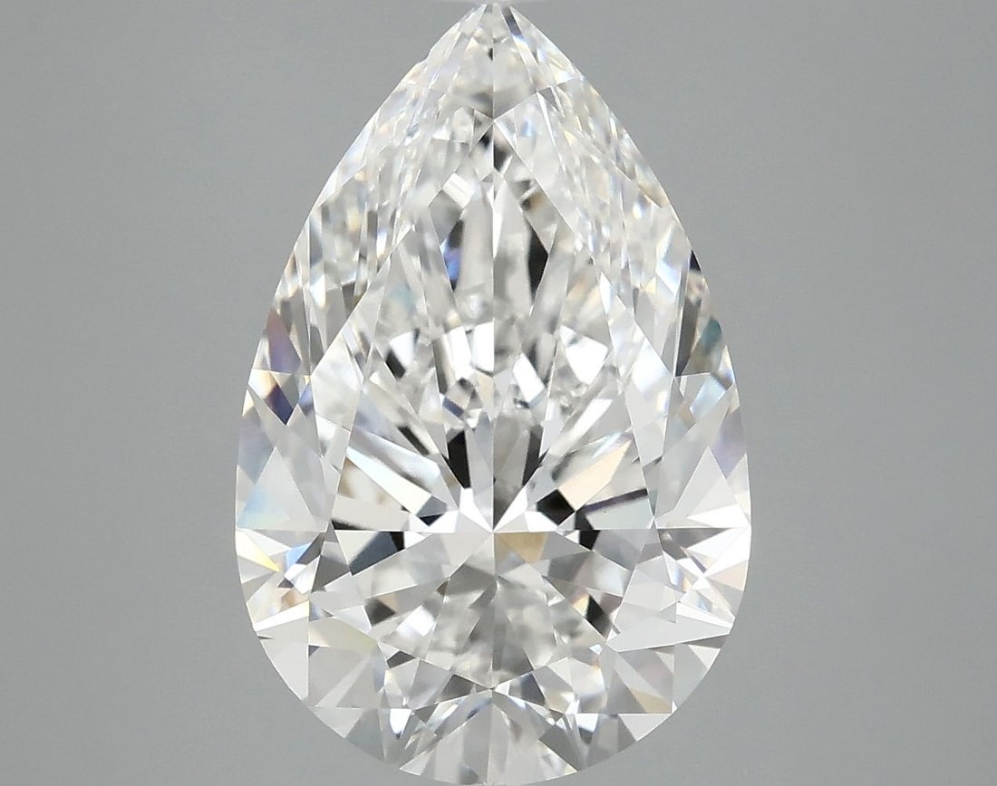 Loose Diamond - PEAR 5.04ct E VVS2: Loose Diamond - PEAR 5.04ct E VVS2 Source: This is a real non-mined Diamond that has been grown in a lab Shape: PEAR Carats: 5.04 Color: E Clarity: VVS2 Certification: IGI The Diamond Depot Guarantee: