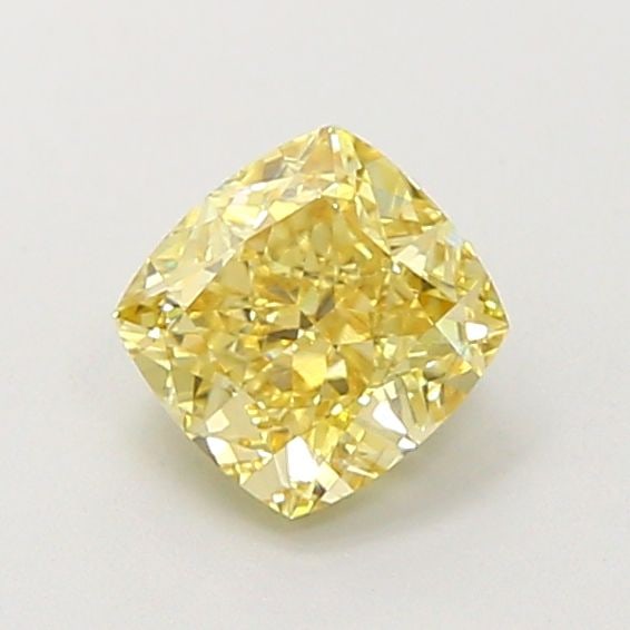 Loose Diamond - CUSHION MODIFIED 1.01ct Fancy Intense Yellow VS2: Loose Diamond - CUSHION MODIFIED 1.01ct Fancy Intense Yellow VS2 Source: This is a real non-mined Diamond that has been grown in a lab Shape: CUSHION MODIFIED Carats: 1.01 Color: Fancy Intense Yellow 