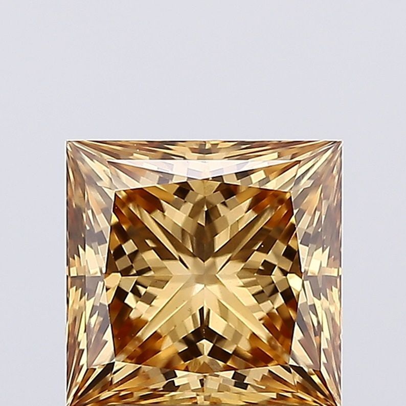 Loose Diamond - PRINCESS 2.09ct Champagne VS1 (1 of 1)