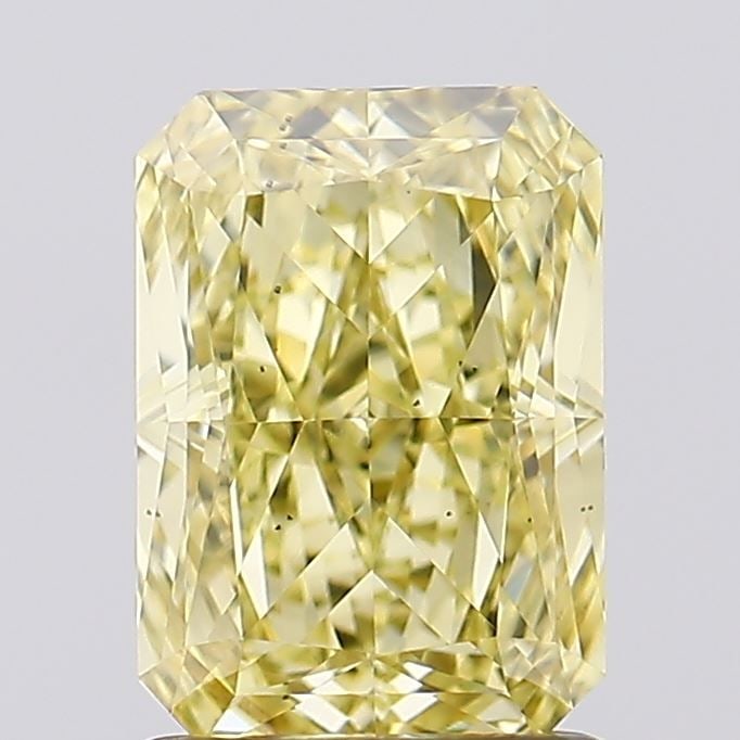 Loose Diamond - RADIANT 1.6ct Fancy Intense Yellow VS2: Loose Diamond - RADIANT 1.6ct Fancy Intense Yellow VS2 Source: This is a real non-mined Diamond that has been grown in a lab Shape: RADIANT Carats: 1.6 Color: Fancy Intense Yellow Certification: IGI V