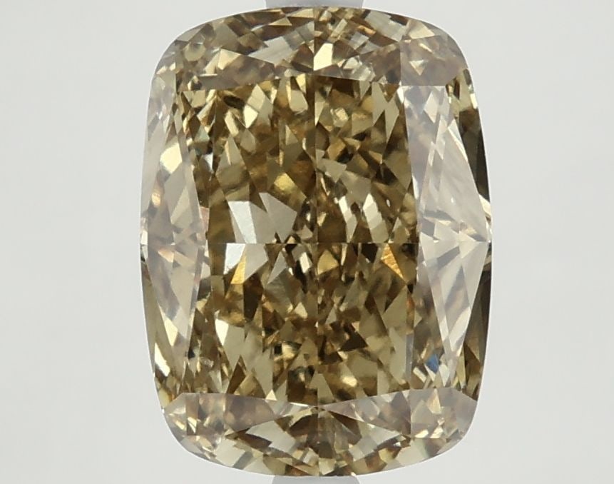 Loose Diamond - CUSHION BRILLIANT 4.06ct Fancy Vivid Yellow VS1: Loose Diamond - CUSHION BRILLIANT 4.06ct Fancy Vivid Yellow VS1 Source: This is a real non-mined Diamond that has been grown in a lab Shape: CUSHION BRILLIANT Carats: 4.06 Color: Fancy Vivid Yellow Ce