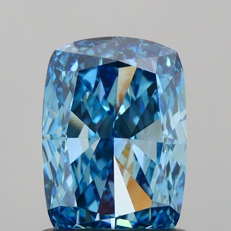 Loose Diamond - CUSHION MODIFIED 1.12ct Fancy Vivid Blue VS1: Loose Diamond - CUSHION MODIFIED 1.12ct Fancy Vivid Blue VS1 Source: This is a real non-mined Diamond that has been grown in a lab Shape: CUSHION MODIFIED Carats: 1.12 Color: Fancy Vivid Blue