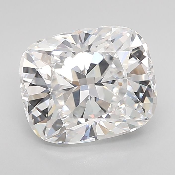 Loose Diamond - CUSHION MODIFIED 2.6ct D IF: Loose Diamond - CUSHION MODIFIED 2.6ct D IF Source: This is a real non-mined Diamond that has been grown in a lab Shape: CUSHION MODIFIED Carats: 2.6 Color: D Clarity: IF Certification: IGI Video:
