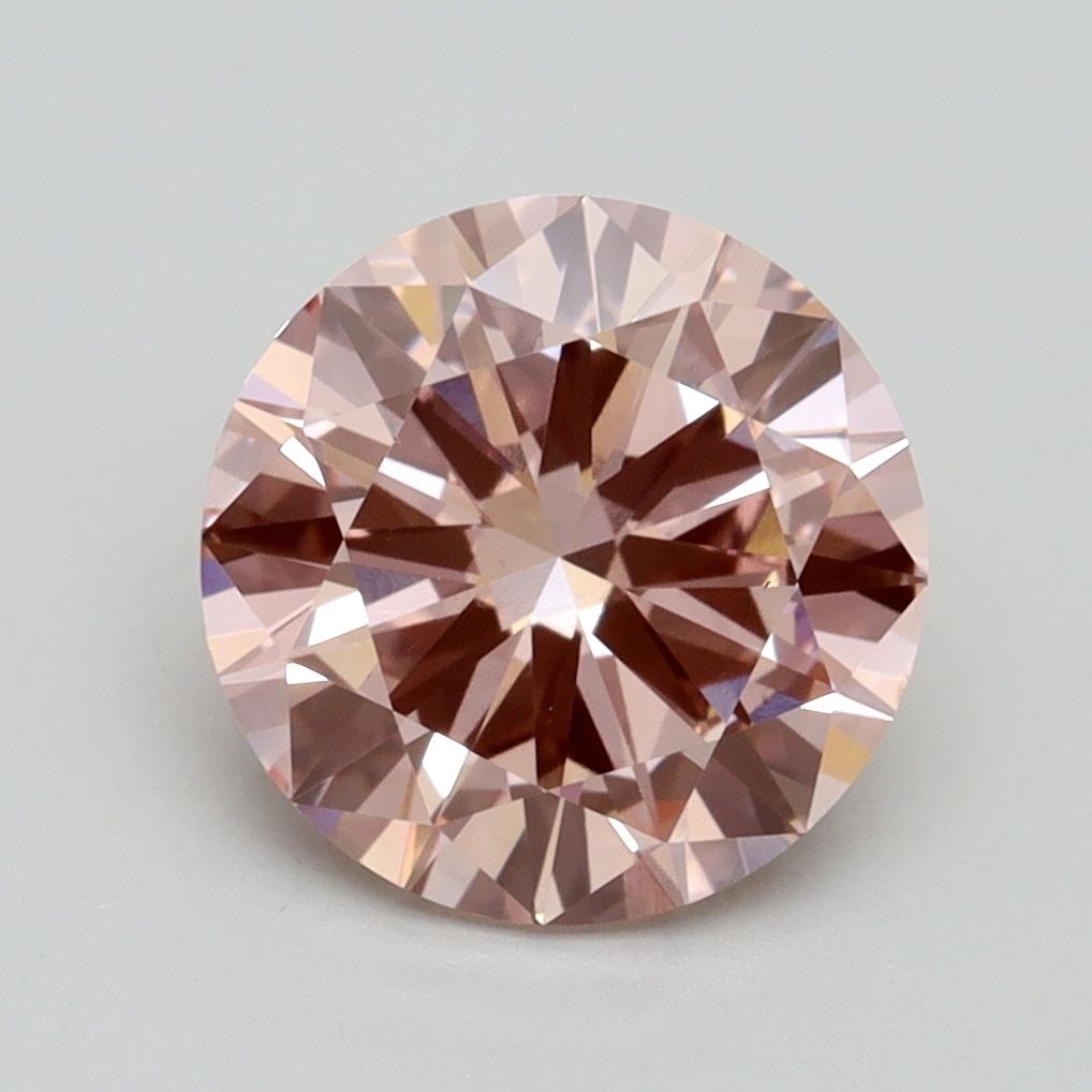 Loose Diamond - ROUND 2.7ct Fancy Intense Pink VS1: Loose Diamond - ROUND 2.7ct Fancy Intense Pink VS1 Source: This is a real non-mined Diamond that has been grown in a lab Shape: ROUND Carats: 2.7 Color: Fancy Intense Pink Certification: IGI Video: