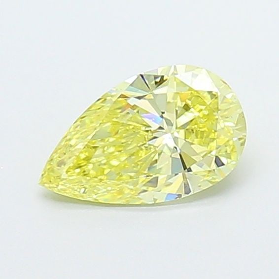 Loose Diamond - PEAR 0.7ct Fancy Intense Yellow VS2: Loose Diamond - PEAR 0.7ct Fancy Intense Yellow VS2 Source: This is a real non-mined Diamond that has been grown in a lab Shape: PEAR Carats: 0.7 Color: Fancy Intense Yellow Certification: IGI Video: