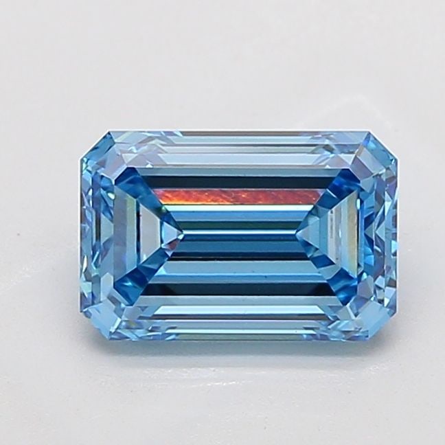 Loose Diamond - EMERALD 3.21ct Fancy Vivid Blue VS1: Loose Diamond - EMERALD 3.21ct Fancy Vivid Blue VS1 Source: This is a real non-mined Diamond that has been grown in a lab Shape: EMERALD Carats: 3.21 Color: Fancy Vivid Blue Certification: IGI Video: