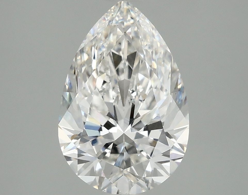 Loose Diamond - PEAR 2.56ct F VVS2: Loose Diamond - PEAR 2.56ct F VVS2 Source: This is a real non-mined Diamond that has been grown in a lab Shape: PEAR Carats: 2.56 Color: F Clarity: VVS2 Certification: IGI Video: Video Link The
