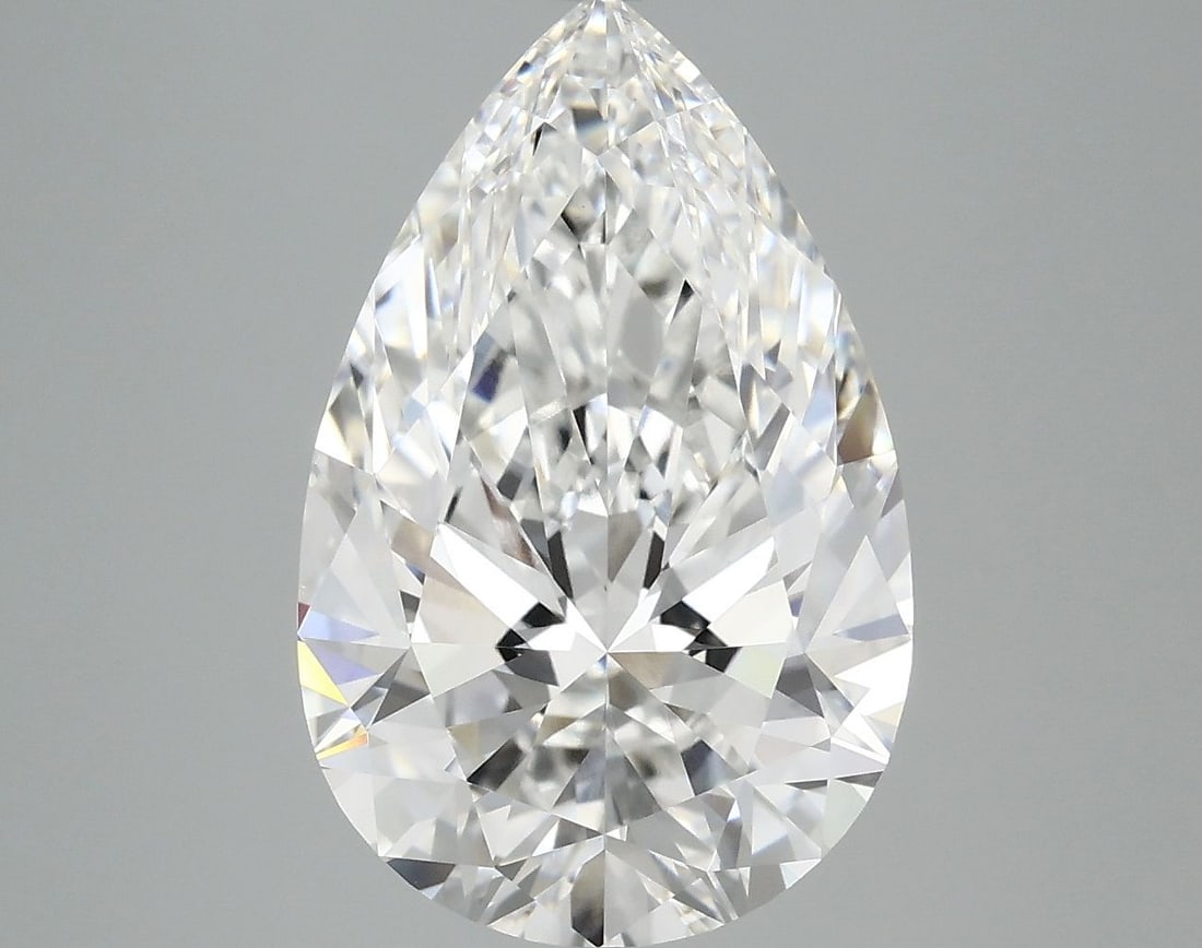 Loose Diamond - PEAR 5.09ct E VVS2: Loose Diamond - PEAR 5.09ct E VVS2 Source: This is a real non-mined Diamond that has been grown in a lab Shape: PEAR Carats: 5.09 Color: E Clarity: VVS2 Certification: IGI Video: Video Link The