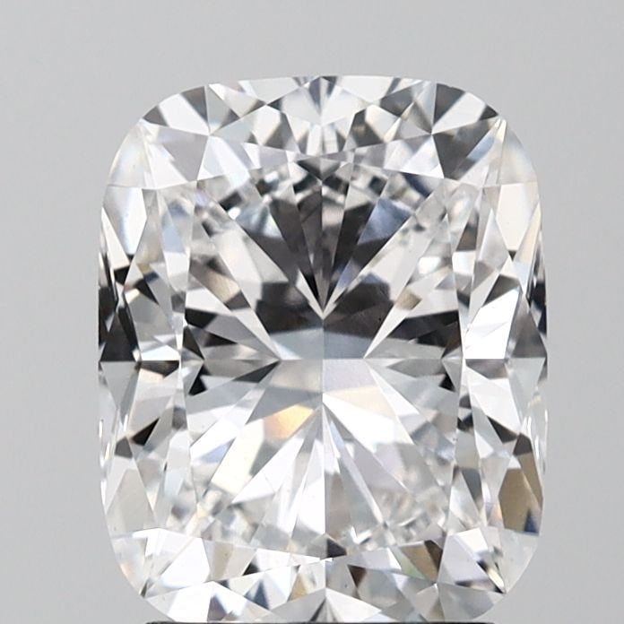 Loose Diamond - CUSHION MODIFIED 2.53ct D VS1: Loose Diamond - CUSHION MODIFIED 2.53ct D VS1 Source: This is a real non-mined Diamond that has been grown in a lab Shape: CUSHION MODIFIED Carats: 2.53 Color: D Clarity: VS1 Certification: IGI Video: