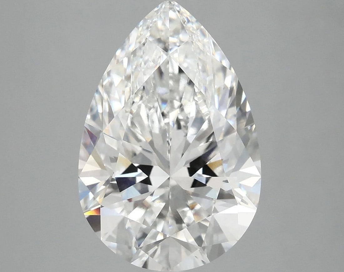Loose Diamond - PEAR 5.07ct E VVS2: Loose Diamond - PEAR 5.07ct E VVS2 Source: This is a real non-mined Diamond that has been grown in a lab Shape: PEAR Carats: 5.07 Color: E Clarity: VVS2 Certification: IGI The Diamond Depot Guarantee: