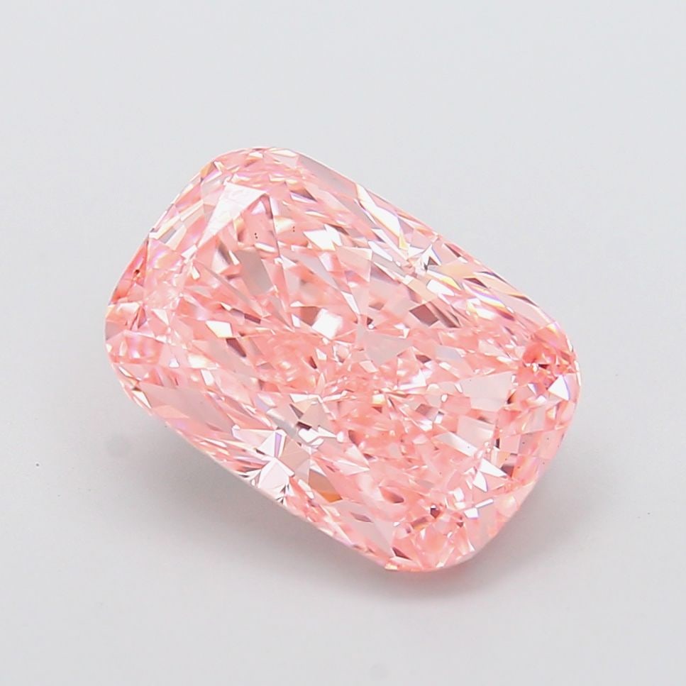 Loose Diamond - CUSHION MODIFIED 7.24ct Fancy Vivid Pink VS1: Loose Diamond - CUSHION MODIFIED 7.24ct Fancy Vivid Pink VS1 Source: This is a real non-mined Diamond that has been grown in a lab Shape: CUSHION MODIFIED Carats: 7.24 Color: Fancy Vivid Pink Certific