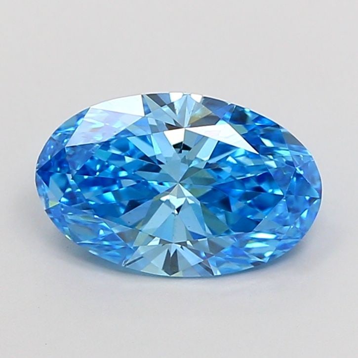 Loose Diamond - OVAL 1.53ct Fancy Vivid Blue VS1: Loose Diamond - OVAL 1.53ct Fancy Vivid Blue VS1 Source: This is a real non-mined Diamond that has been grown in a lab Shape: OVAL Carats: 1.53 Color: Fancy Vivid Blue Certification: IGI The Diamond D