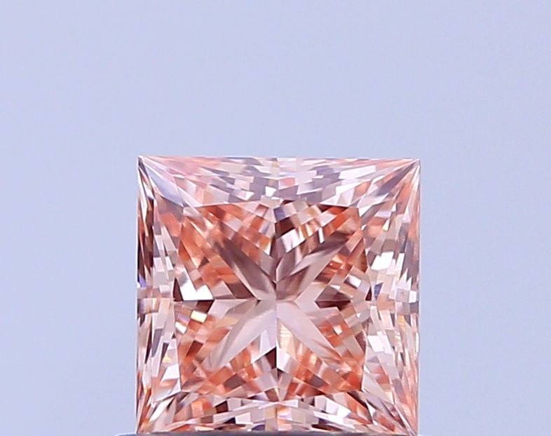 Loose Diamond - PRINCESS 0.72ct Fancy Intense Pink VVS2: Loose Diamond - PRINCESS 0.72ct Fancy Intense Pink VVS2 Source: This is a real non-mined Diamond that has been grown in a lab Shape: PRINCESS Carats: 0.72 Color: Fancy Intense Pink Certification: IGI 