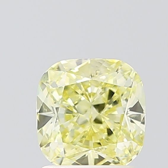 Loose Diamond - CUSHION BRILLIANT 1.52ct Fancy Intense Yellow VS2: Loose Diamond - CUSHION BRILLIANT 1.52ct Fancy Intense Yellow VS2 Source: This is a real non-mined Diamond that has been grown in a lab Shape: CUSHION BRILLIANT Carats: 1.52 Color: Fancy Intense Yello
