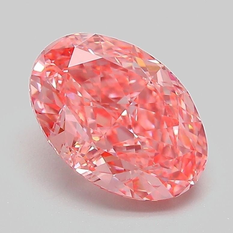 Loose Diamond - OVAL 2.04ct Fancy Vivid Pink VVS2: Loose Diamond - OVAL 2.04ct Fancy Vivid Pink VVS2 Source: This is a real non-mined Diamond that has been grown in a lab Shape: OVAL Carats: 2.04 Color: Fancy Vivid Pink Certification: IGI Video: