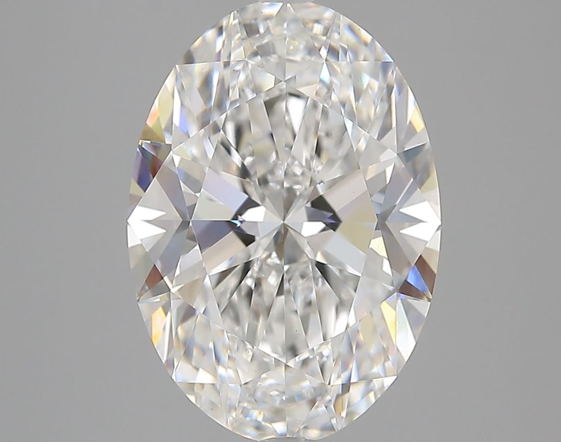 Loose Diamond - OVAL 5.06ct E VVS2: Loose Diamond - OVAL 5.06ct E VVS2 Source: This is a real non-mined Diamond that has been grown in a lab Shape: OVAL Carats: 5.06 Color: E Clarity: VVS2 Certification: IGI Video: Video Link The