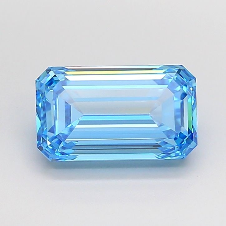 Loose Diamond - EMERALD 3.03ct Fancy Vivid Blue VVS2: Loose Diamond - EMERALD 3.03ct Fancy Vivid Blue VVS2 Source: This is a real non-mined Diamond that has been grown in a lab Shape: EMERALD Carats: 3.03 Color: Fancy Vivid Blue Certification: IGI