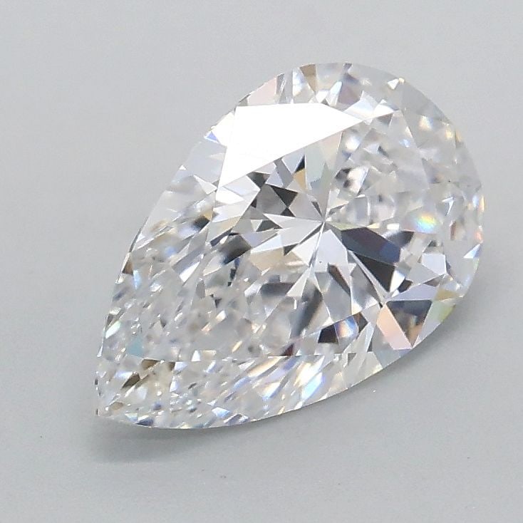 Loose Diamond - PEAR 1.04ct D VVS2: Loose Diamond - PEAR 1.04ct D VVS2 Source: This is a real non-mined Diamond that has been grown in a lab Shape: PEAR Carats: 1.04 Color: D Clarity: VVS2 Certification: IGI The Diamond Depot Guarantee: