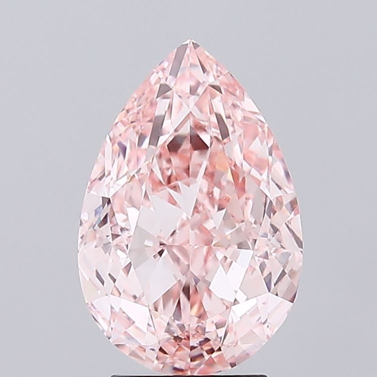 Loose Diamond - PEAR 4.63ct Fancy Intense Pink VS1: Loose Diamond - PEAR 4.63ct Fancy Intense Pink VS1 Source: This is a real non-mined Diamond that has been grown in a lab Shape: PEAR Carats: 4.63 Color: Fancy Intense Pink Certification: IGI Video: