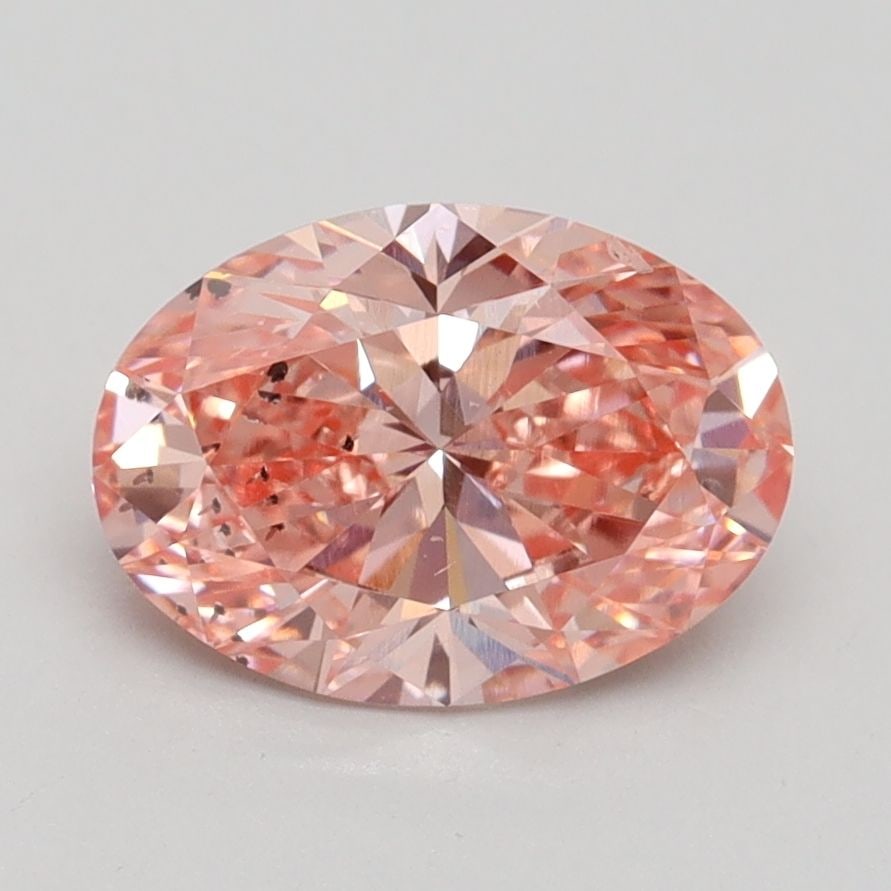 Loose Diamond - OVAL 1.7ct Fancy Intense Pink SI2: Loose Diamond - OVAL 1.7ct Fancy Intense Pink SI2 Source: This is a real non-mined Diamond that has been grown in a lab Shape: OVAL Carats: 1.7 Color: Fancy Intense Pink Certification: IGI Video: