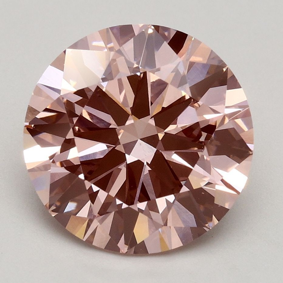 Loose Diamond - ROUND 2.68ct Fancy Intense Pink VS1: Loose Diamond - ROUND 2.68ct Fancy Intense Pink VS1 Source: This is a real non-mined Diamond that has been grown in a lab Shape: ROUND Carats: 2.68 Color: Fancy Intense Pink Certification: IGI Video: