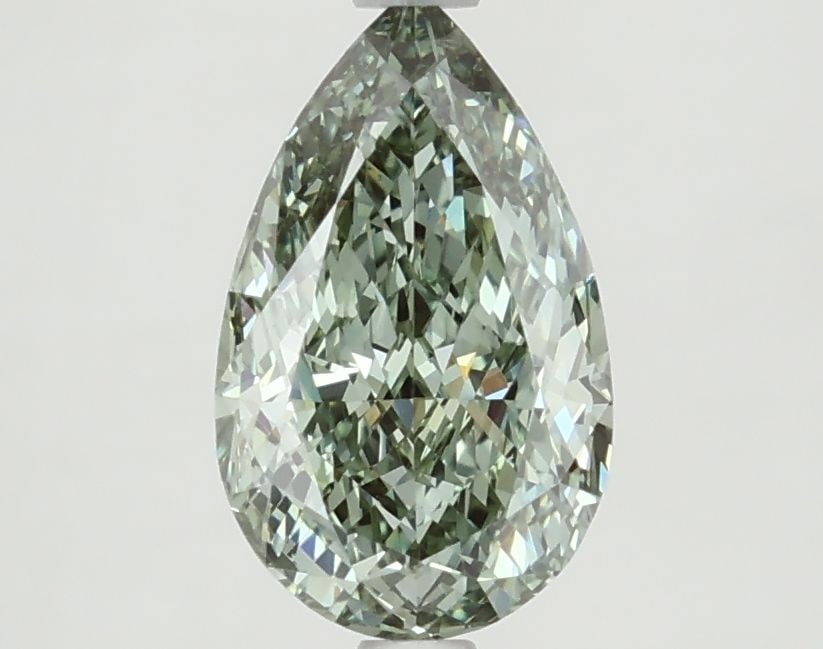 Loose Diamond - PEAR 1.7ct Fancy Vivid Green VS1: Loose Diamond - PEAR 1.7ct Fancy Vivid Green VS1 Source: This is a real non-mined Diamond that has been grown in a lab Shape: PEAR Carats: 1.7 Color: Fancy Vivid Green Certification: NONE Video:
